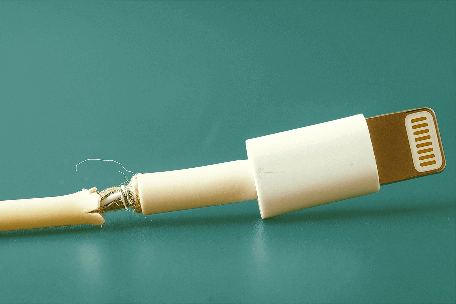 Why does the charging cable break